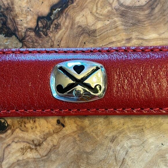 NEW Brighton Cherry Red I Love Golf - Golf Themed Belt - ML 32 main image 7